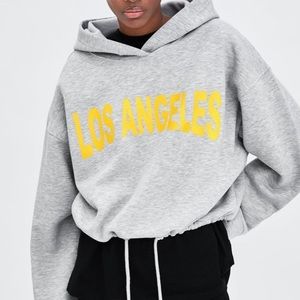 ZARA Los Angeles Hooded Sweatshirt